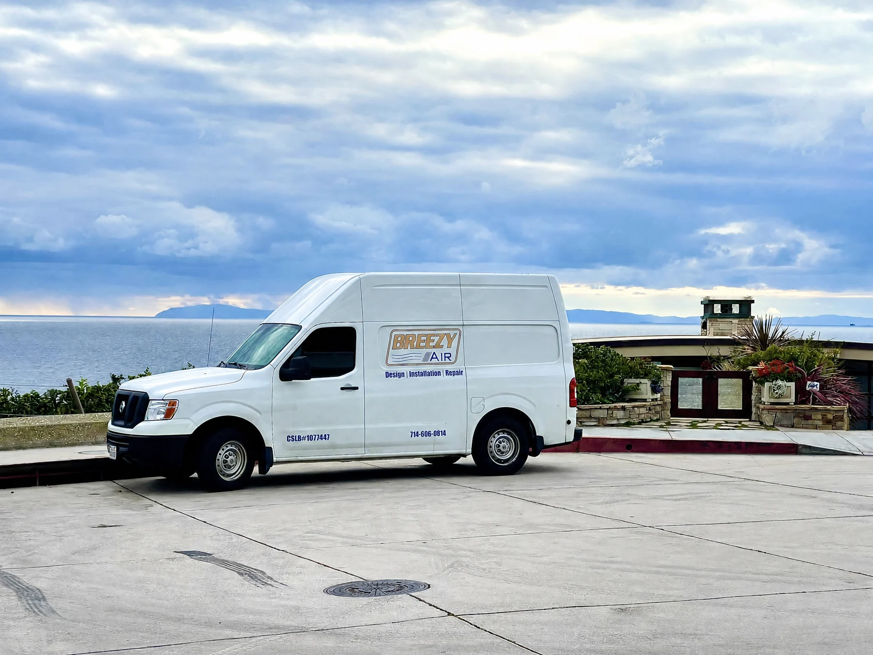 Breezy Air Services coastal service vehicle